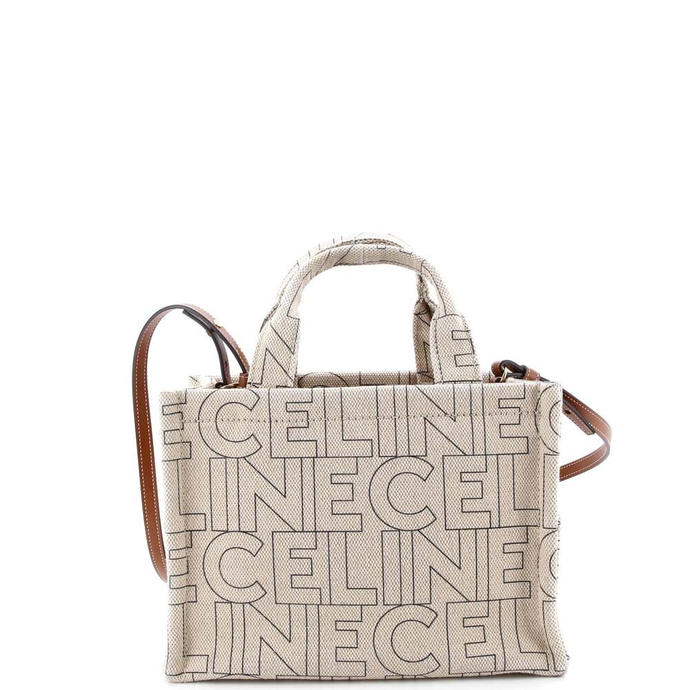 Celine Cabas Thais Tote Triomphe #204744C16B - Picture 3 of 7